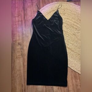 Chic Black Midi Dress